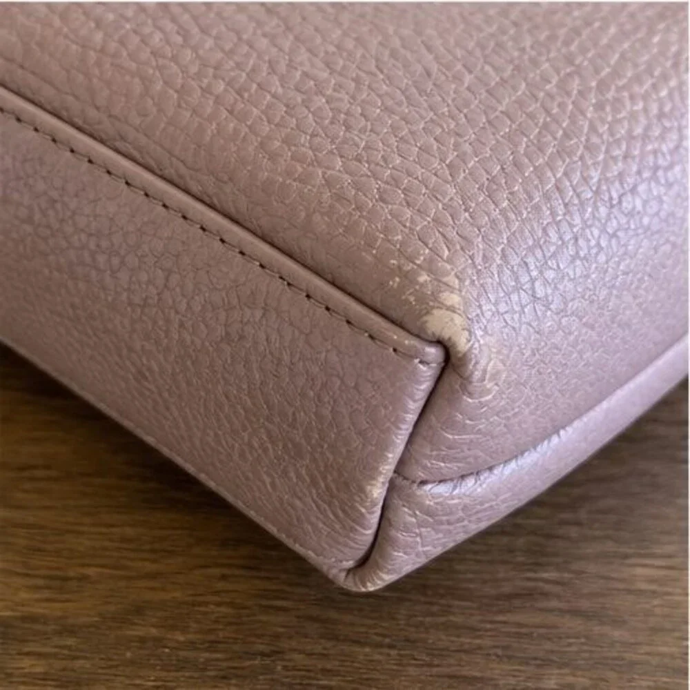 Burgundy Quilted Crossbody Bag